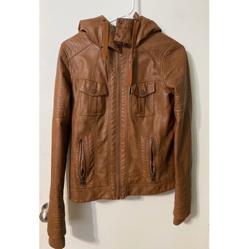 Leather Military Jacket